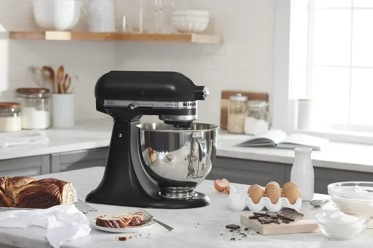 KitchenAid Artisan 5-Quart Tilt-Head Stand Mixer with Pour Flap